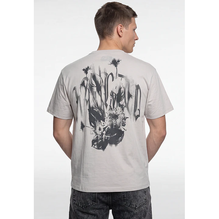 Polera Gothic Hombre Blanco 1