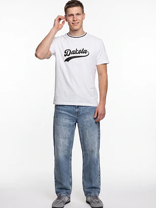 Polera Dakota Hombre Blanco