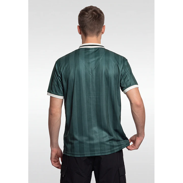 Polera Fútbol Hombre Verde 4