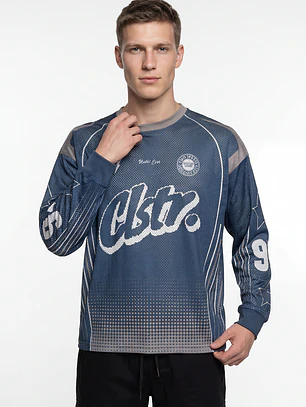 Polera Deportiva Hombre Manga Larga Verde