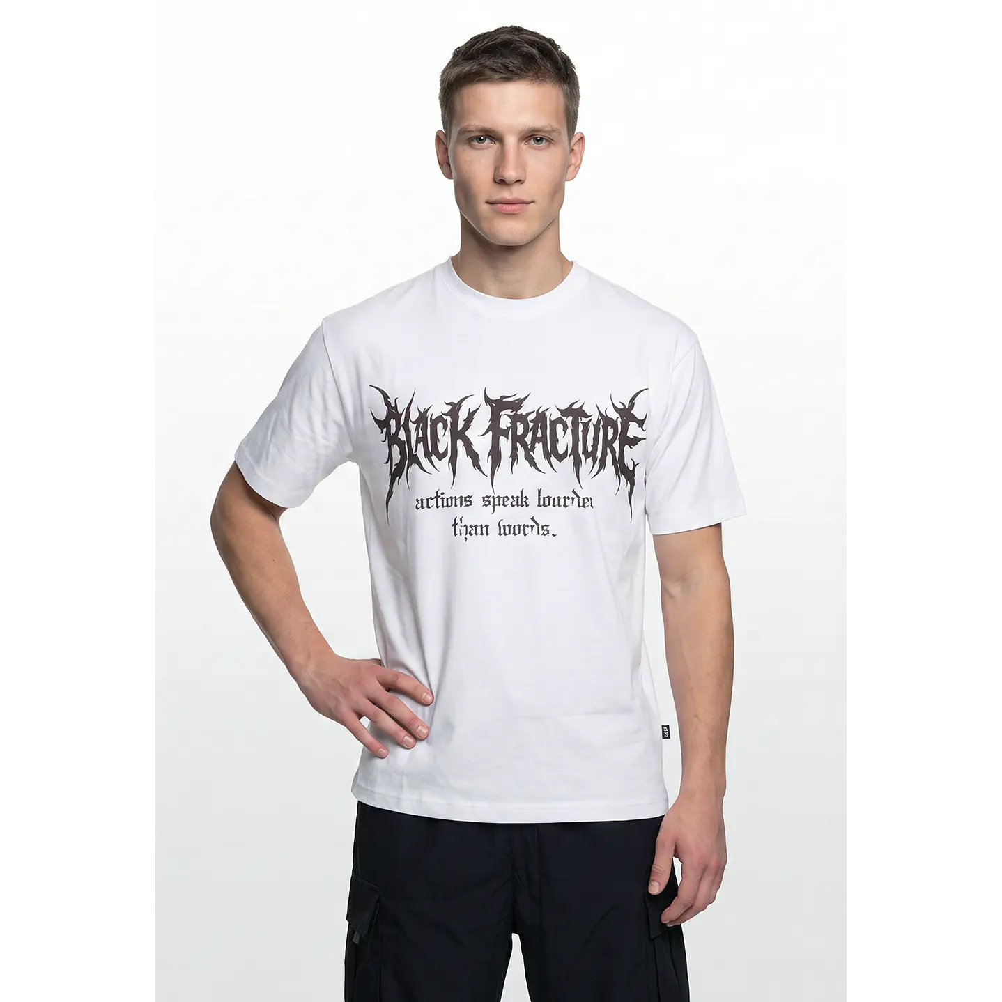 Polera Death Hombre Blanco 1