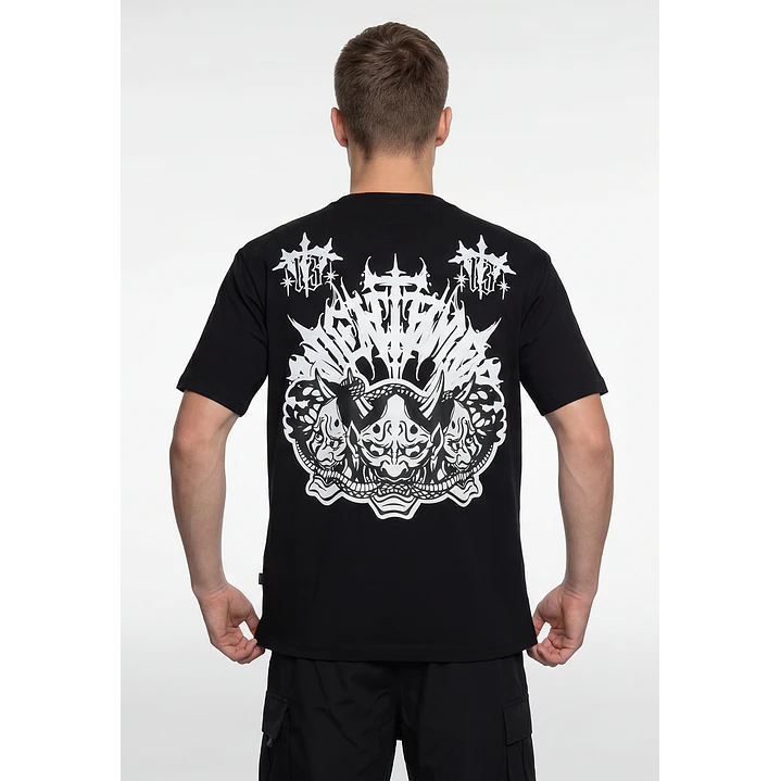 Polera Death Hombre Negro 2