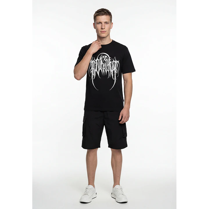 Polera Death Hombre Negro 3