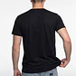 Polera Elastacada Hombre Negro - Miniatura 3