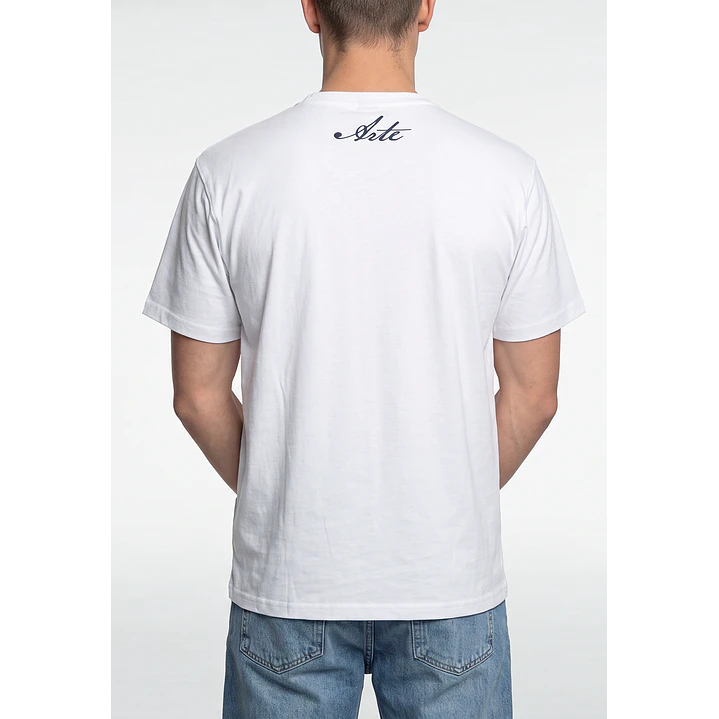 Polera Básica Hombre Blanco 3