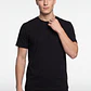 Polera Básica Hombre Negro - Miniatura 1