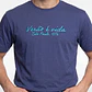 Polera Básica Hombre Azul - Miniatura 4