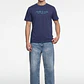 Polera Básica Hombre Azul - Miniatura 2