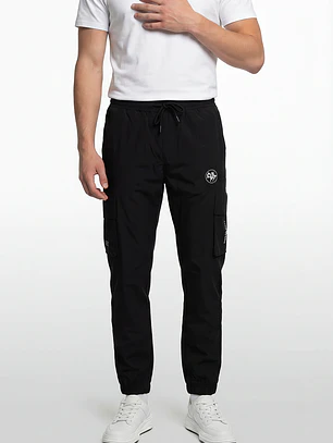 Pantalón Cargo Hombre Negro