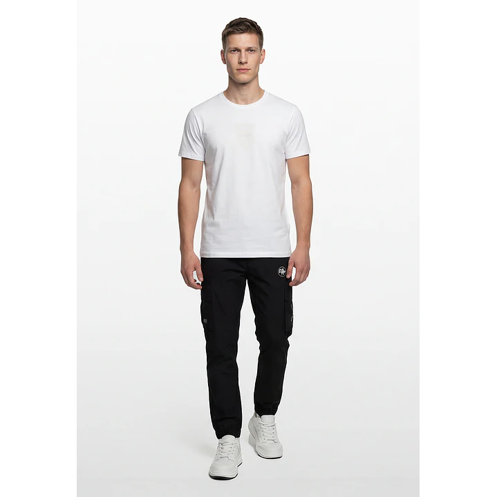 Pantalón Cargo Hombre Negro 4