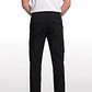 Pantalón Cargo Hombre Negro - Miniatura 3