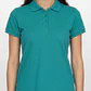Polera Pique Mujer Turquesa - Miniatura 4