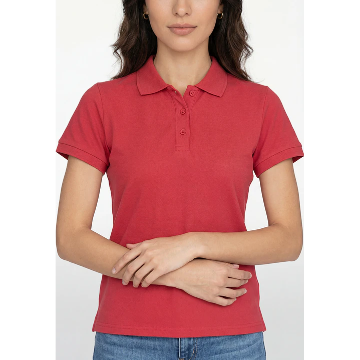 Polera Pique Mujer Sandia 4