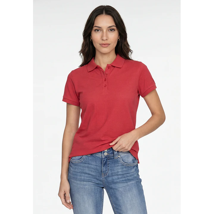 Polera Pique Mujer Sandia 1