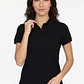Polera Pique Mujer Negro - Miniatura 1