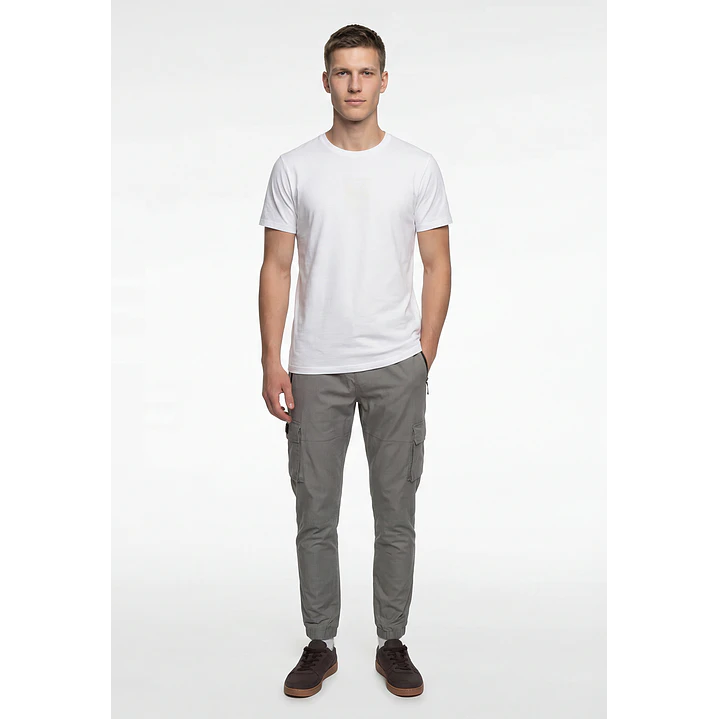 Pantalón Cargo Hombre Arena 4