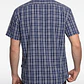 Camisa Escosesa Hombre Azul - Miniatura 3