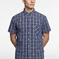 Camisa Escosesa Hombre Azul - Miniatura 1