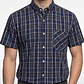 Camisa Escosesa Hombre Azul - Miniatura 4
