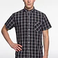 Camisa Escosesa Hombre Café - Miniatura 1