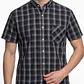 Camisa Escosesa Hombre Café - Miniatura 4