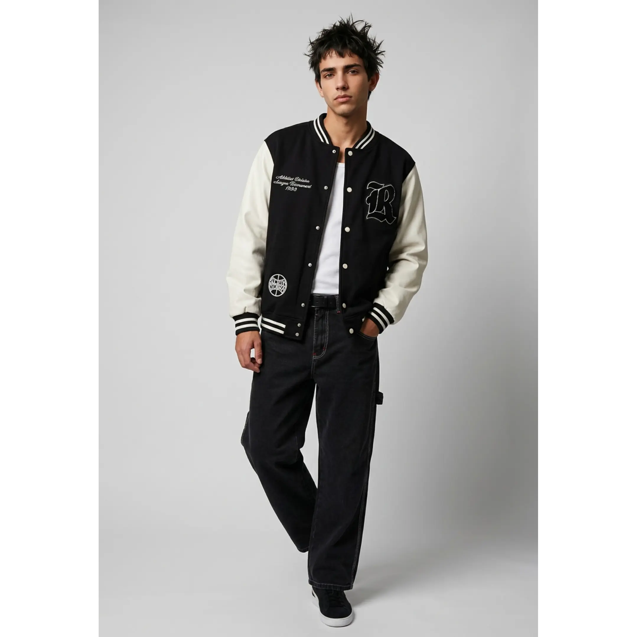 Chaqueta College Lolo Negro Familyshop 2