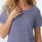 Polera Corrugado Mujer Blanco - Miniatura 4