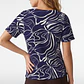 Polera Corrugado Mujer Azul - Miniatura 3