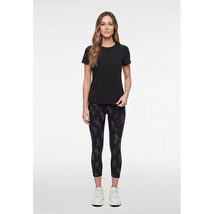 Calza Capri Mujer Negro 2