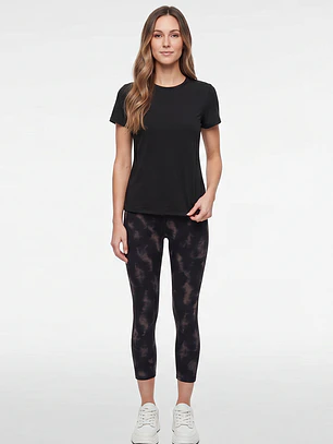 Calza Capri Active Mujer Negro
