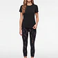 Calza Capri Mujer Negro - Miniatura 2