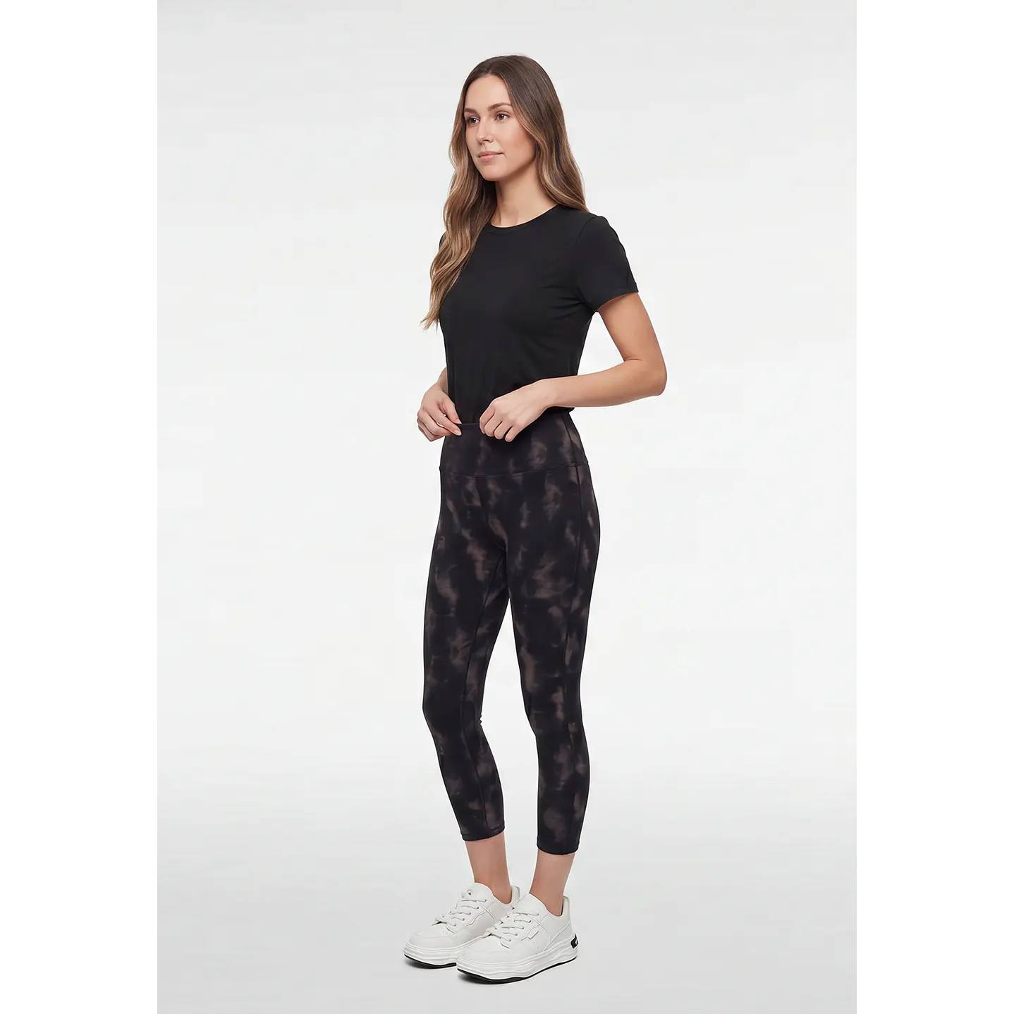 Calza Capri Mujer Negro 4