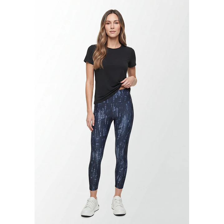 Calza Capri Mujer Azul 2