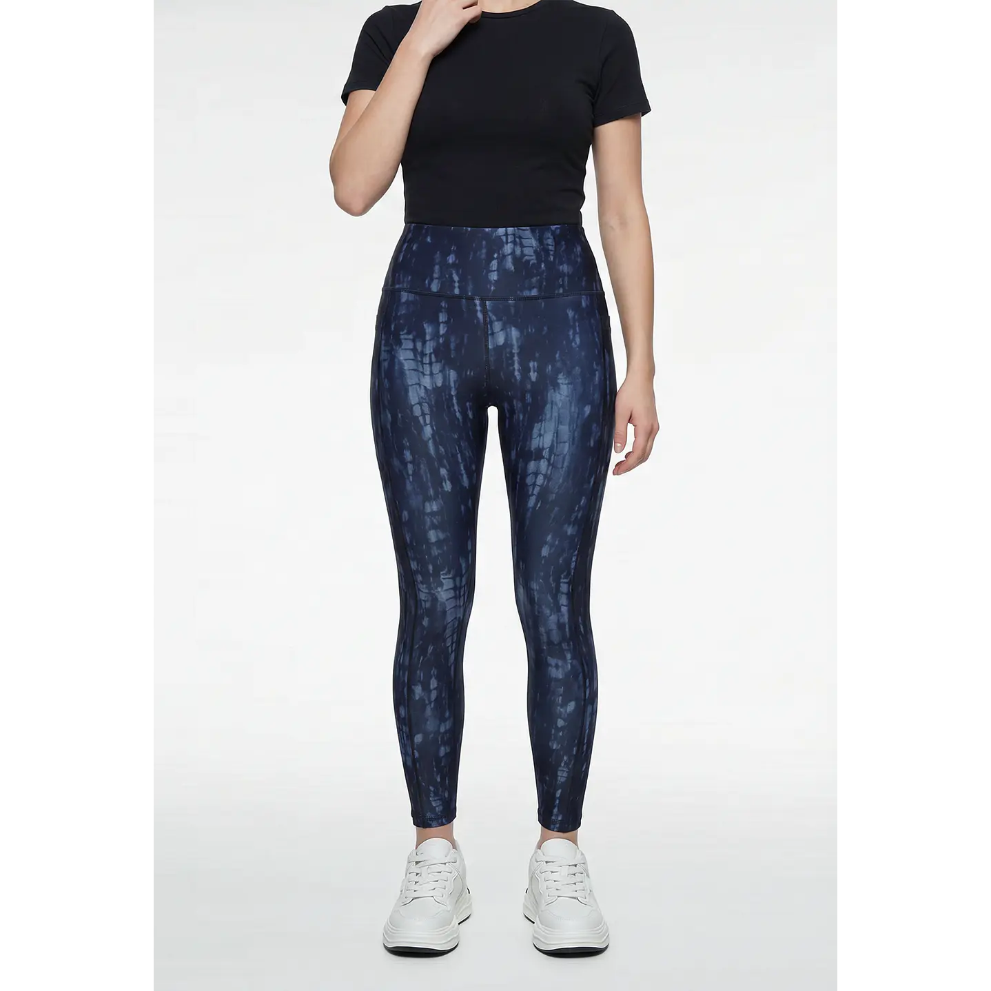 Calza Capri Mujer Azul 1