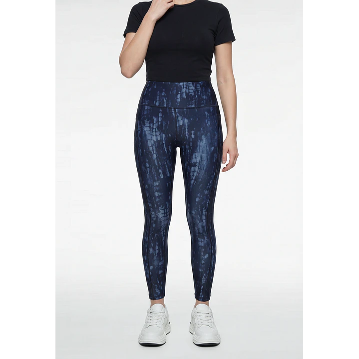 Calza Capri Mujer Azul 1
