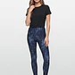 Calza Capri Mujer Azul - Miniatura 4