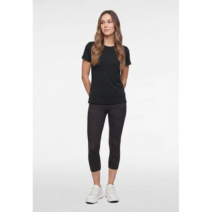 Calza Capri Mujer Café 2