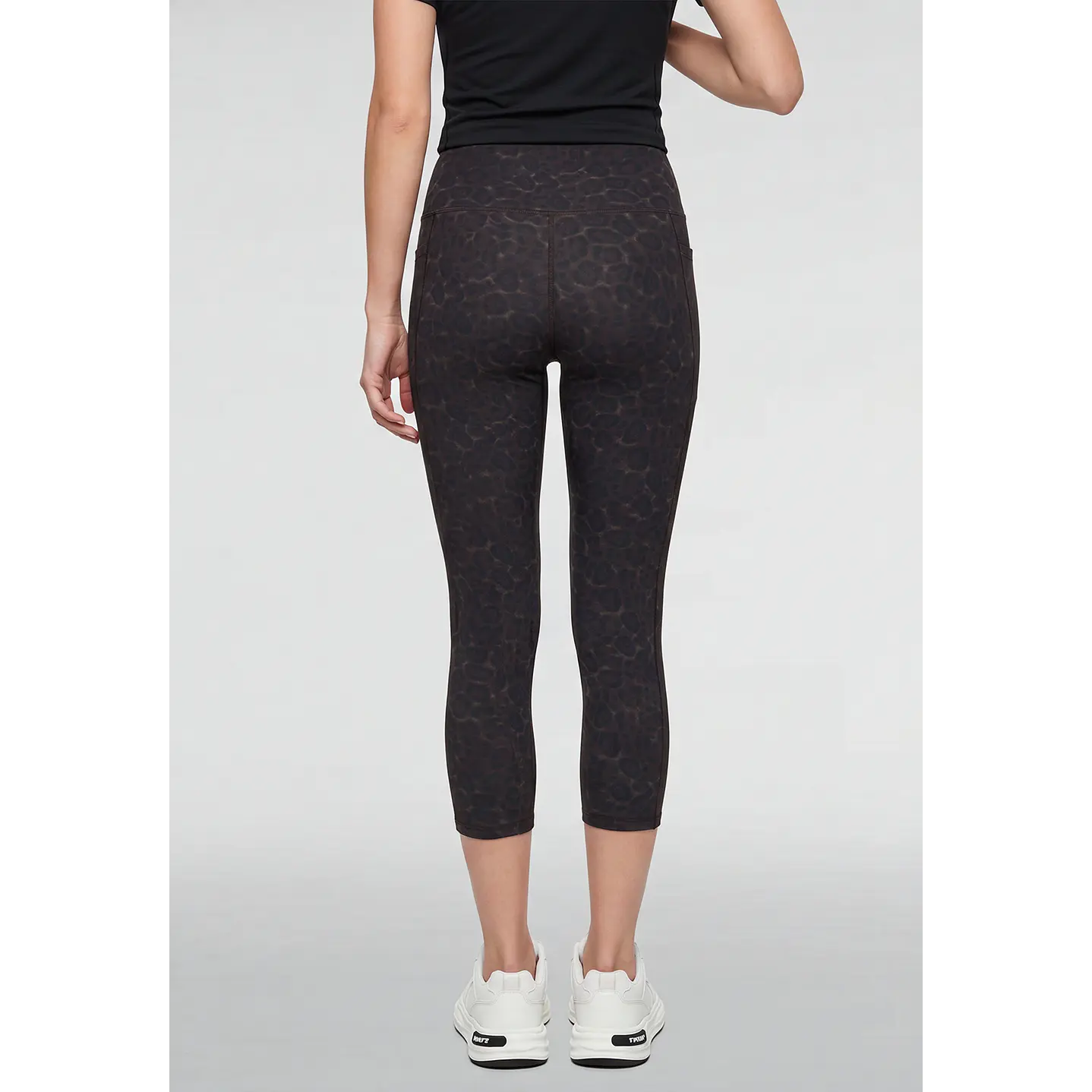 Calza Capri Mujer Café 3