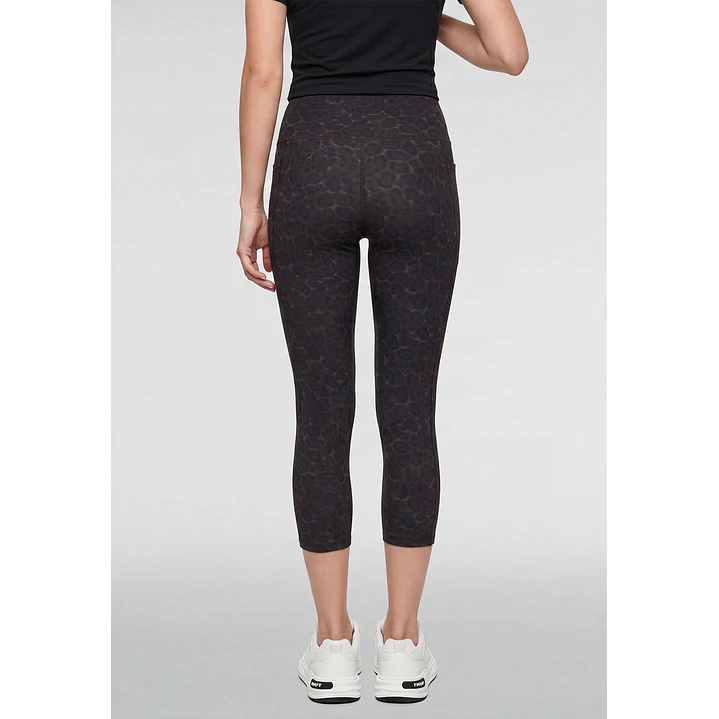 Calza Capri Mujer Café 3