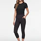 Calza Capri Mujer Café - Miniatura 4
