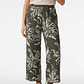 Pantalón Palazzo Mujer Kaki - Miniatura 1