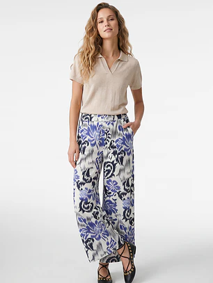 Pantalón Palazzo Mujer Azulino