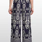 Pantalón Palazzo Mujer Azul - Miniatura 3