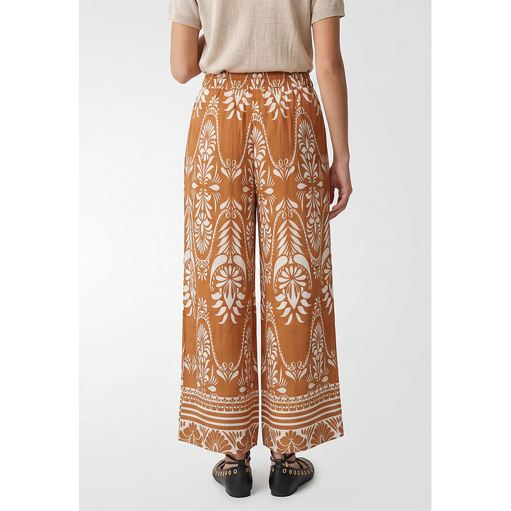 Pantalón Palazzo Mujer Caramelo 3