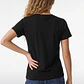 Polera Corazon Mujer Negro - Miniatura 3