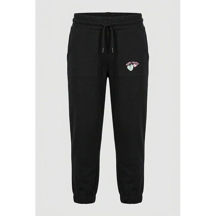 Buzo Básico Jogger Niña Negro 1