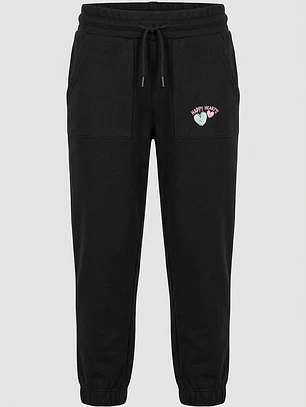 Buzo Básico Jogger Niña Negro