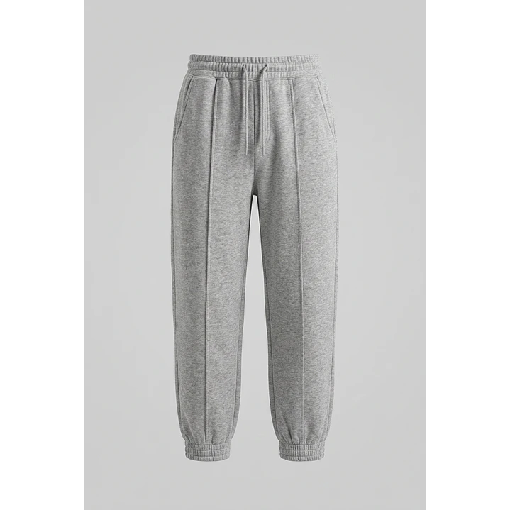 Buzo Básico Mujer Gris 1