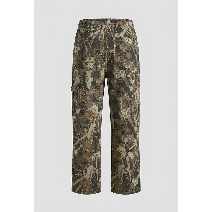 Pantalón Camuflado Hombre Beige 2