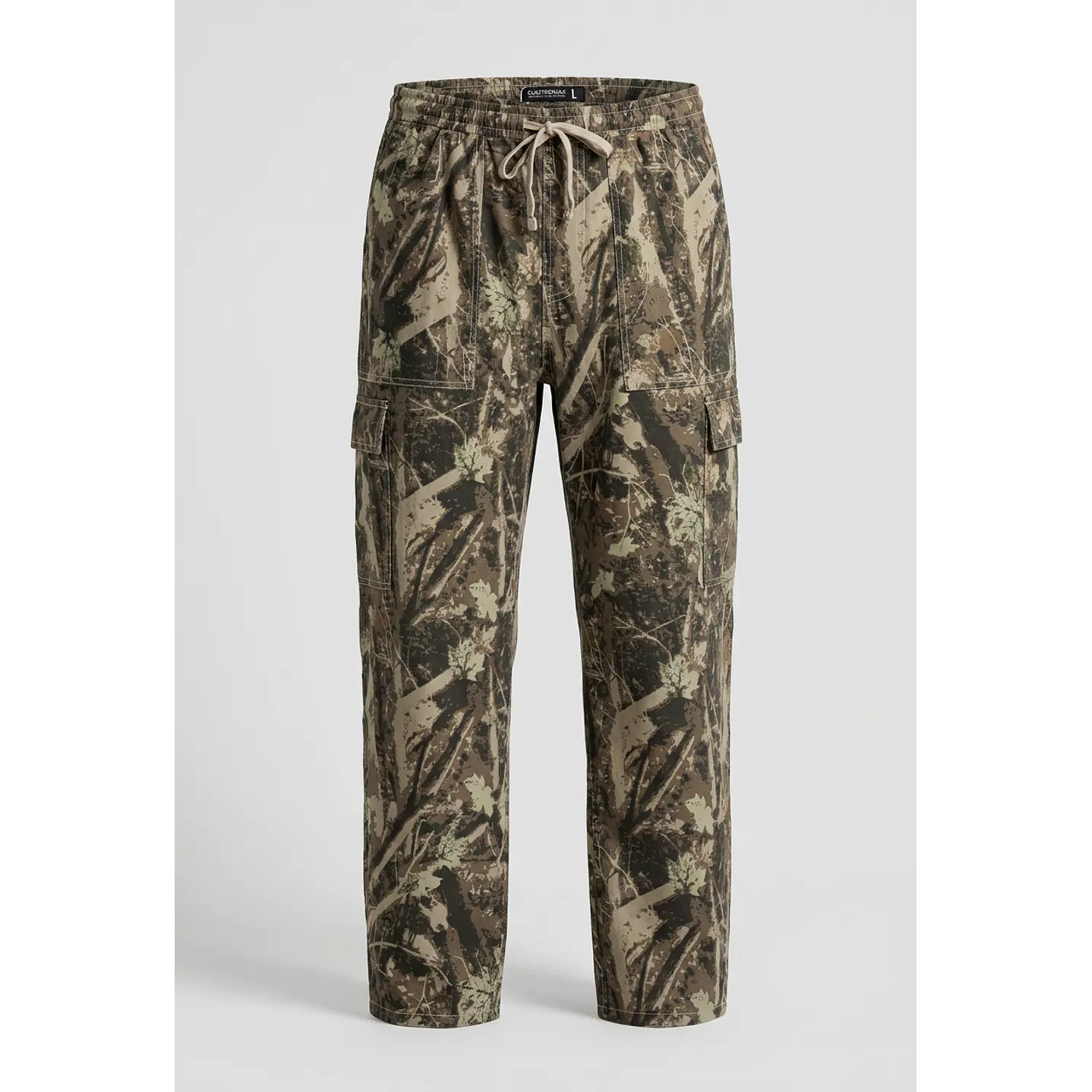 Pantalón Camuflado Hombre Beige 1